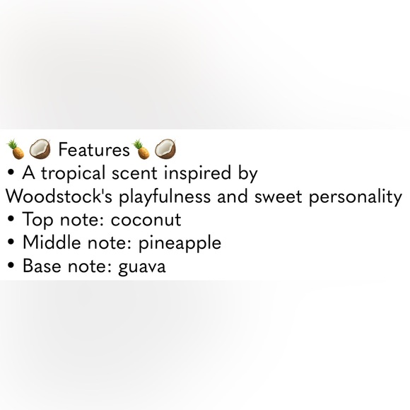 🍍🥥TREE HUT🍍🥥Limited Edition Peanuts Woodstock Glow Shea Sugar Scrub/NIP - Picture 3 of 9